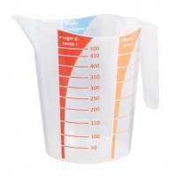 Мірний пластиковий кухоль Алеана, 500 мл